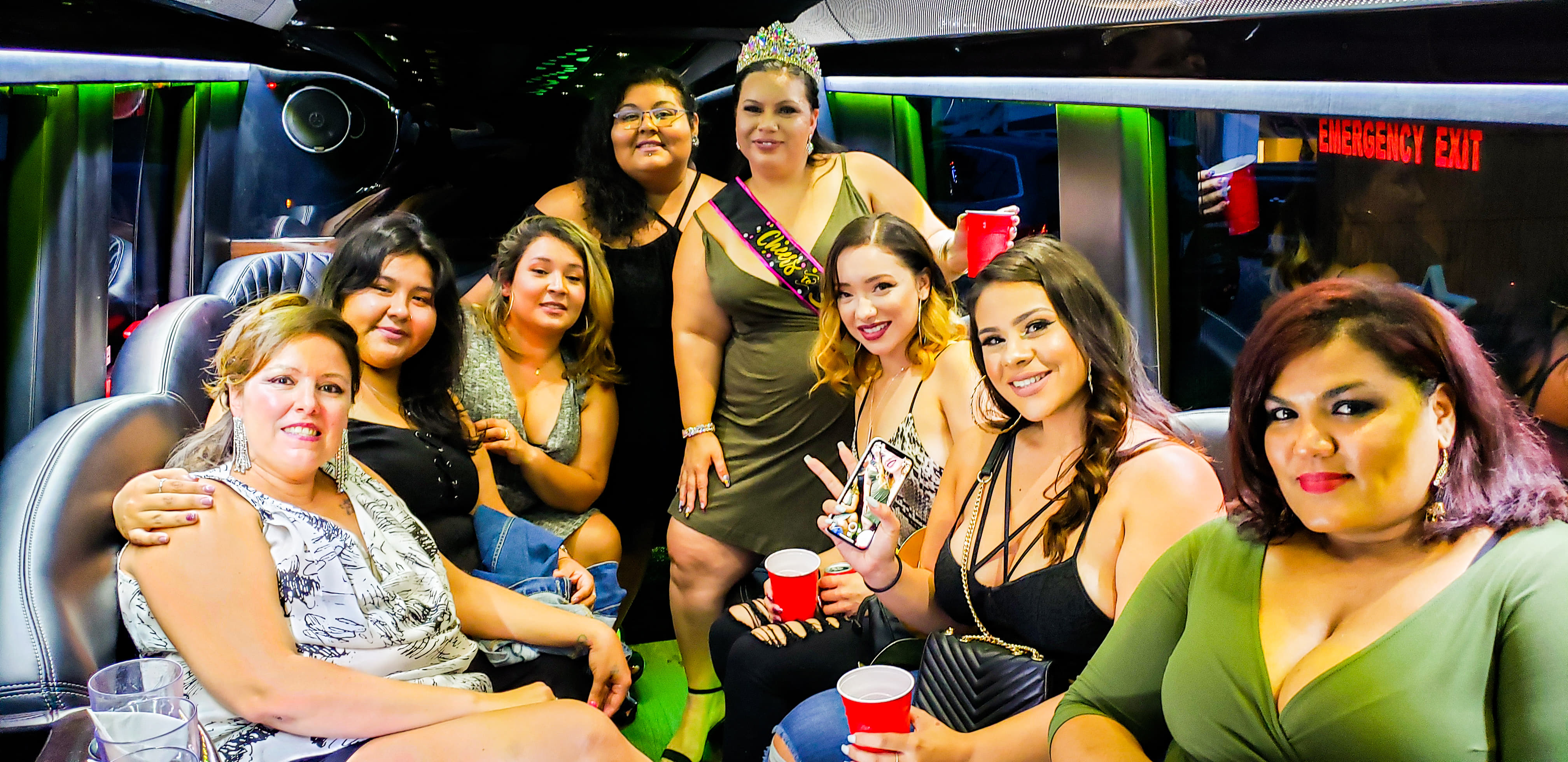Limo Bus Boston bachelorette