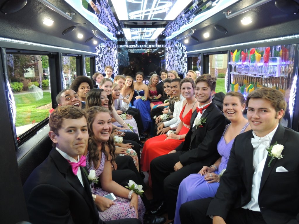 Limo Bus for Prom