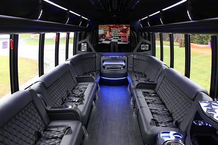Party Bus Interior limo