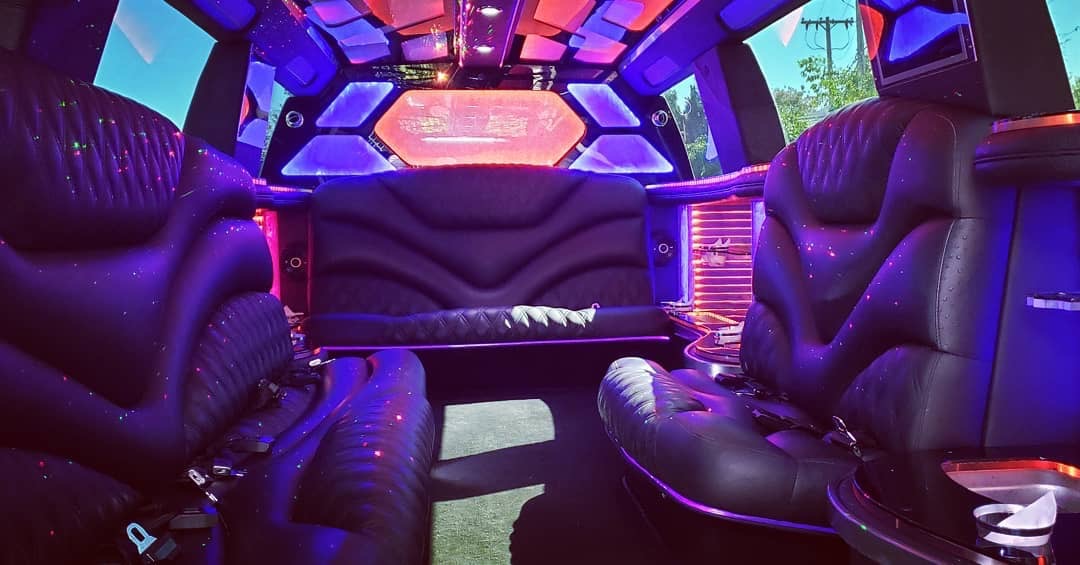 Party Bus Limo Interior