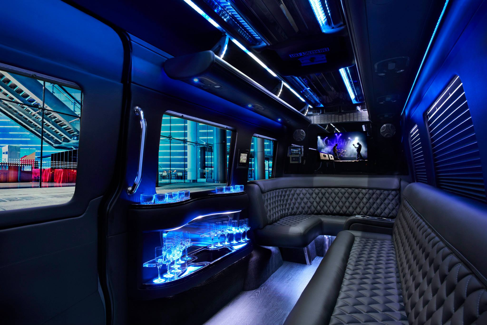 Sprinter-limo-concert rental