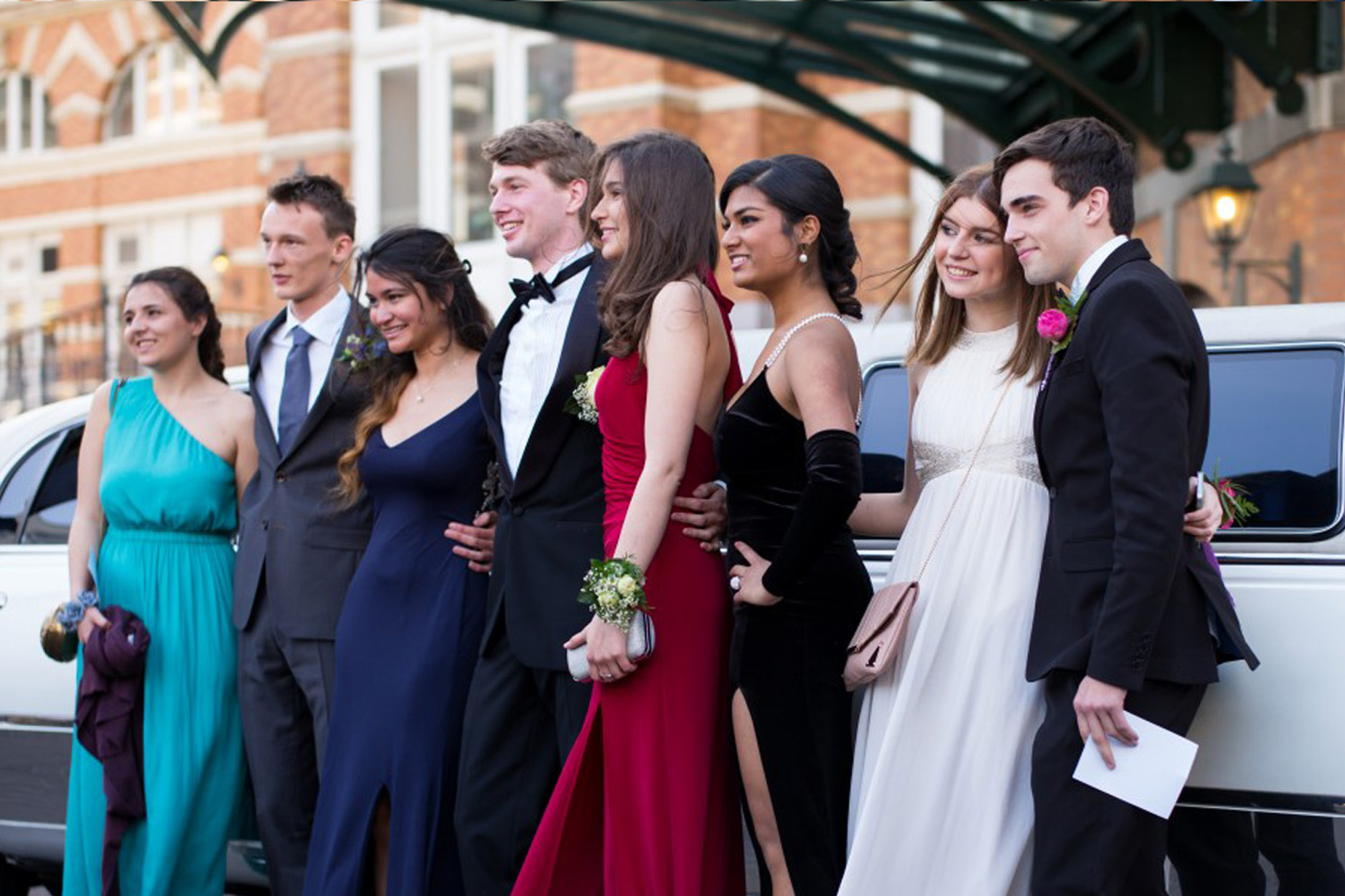 prom limousine ride