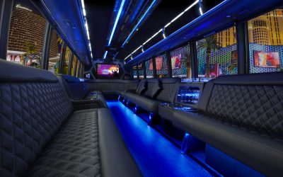 Party Bus 18-24 passengers Interior