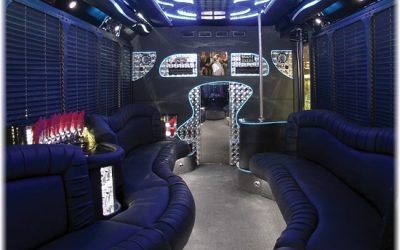 Party Bus rental Boston Interior